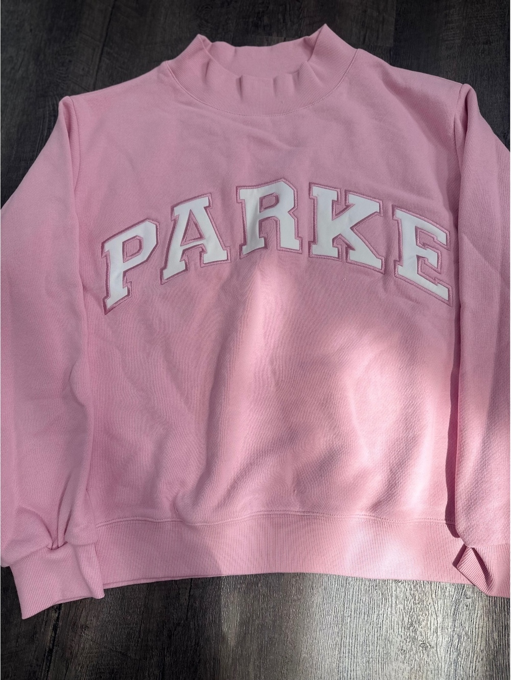 PARKE Sprinkle + White Varsity Mockneck | L/XL | Sold Out